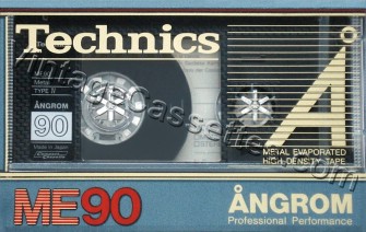 National/Panasonic Technics ME Type IV Angrom 1985–87 Type IV Cassette Tape