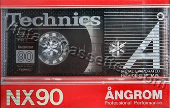 National/Panasonic Technics NX Type I Angrom 1985–87 Type I Cassette Tape