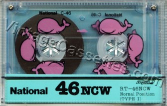 National/Panasonic National NCW Type I Whales 1985–86 Type I Cassette Tape