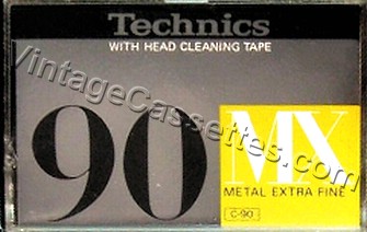 National/Panasonic Technics MX 1979–81 Type IV Cassette Tape