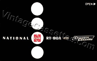 National/Panasonic National Low Noise 1967–68 Type I Cassette Tape