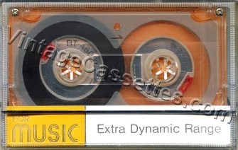 National/Panasonic National DS For Music Type I Orange 1984 Type I Cassette Tape
