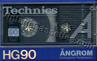 National/Panasonic Technics HG Type II Angrom 1985–87 Type II Cassette Tape