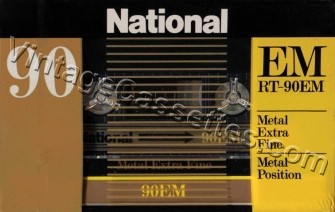 National/Panasonic National EM 1982–83 Type IV Cassette Tape