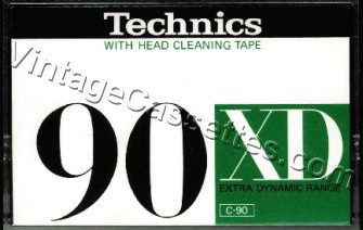 National/Panasonic Technics XD 1978–79 Type I Cassette Tape