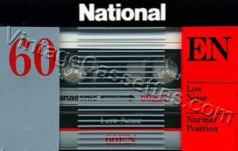 National/Panasonic National EN 1982–83 Type I Cassette Tape