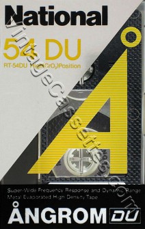 National/Panasonic National DU Type II 1984 Type II Cassette Tape