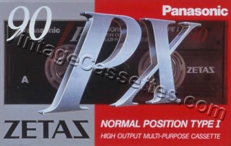 National/Panasonic Panasonic PX 1994–96 Type I Cassette Tape