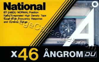 National/Panasonic National X-DU Type I Angrom DU 1985–86 Type I Cassette Tape