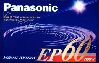 National/Panasonic Panasonic EP 1994–96 Type I Cassette Tape