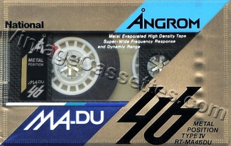 National/Panasonic National MA-DU Type IV 1987–88 Type IV Cassette Tape