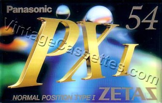 National/Panasonic Panasonic PX I 1994–96 Type I Cassette Tape