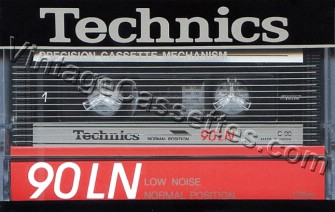 National/Panasonic Technics LN Type I 1985–87 Type I Cassette Tape