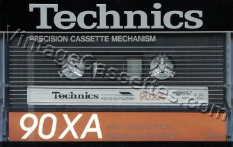National/Panasonic Technics XA Type II 1985–87 Type II Cassette Tape