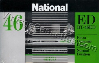 National/Panasonic National ED 1982–83 Type I Cassette Tape