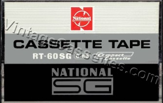National/Panasonic National SG 1969–71 Type I Cassette Tape