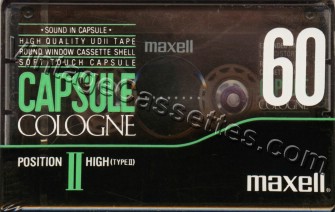 Maxell Maxell Capsule Cologne II 1990–91 Type II Cassette Tape