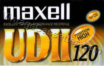 Maxell Maxell UDII 2002–05 Type II Cassette Tape