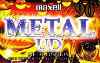 Maxell Maxell Metal UD "J" 1995–96 Type IV Cassette Tape