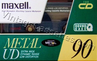 Maxell Maxell Metal UD 1990–91 Type IV Cassette Tape