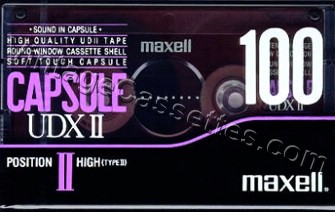 Maxell Maxell UDXII 1991–92 Type II Cassette Tape