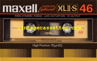 Maxell Maxell XLII-S Type II Japan Market. 1982–84 Type II Cassette Tape