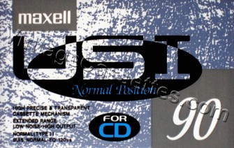 Maxell Maxell USI 1990–91 Type I Cassette Tape