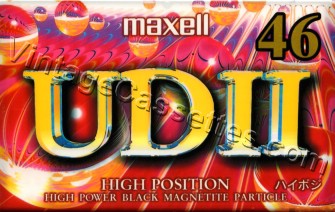 Maxell Maxell UDII "J" 1995–96 Type II Cassette Tape