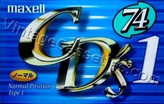 Maxell Maxell CD's1 "M" 1999 Type I Cassette Tape