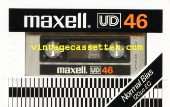 Maxell Maxell UD 1980–82 Type I Cassette Tape