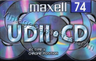 Maxell Maxell UDII-CD 1998–00 Type II Cassette Tape