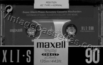 Maxell Maxell XLI-S 1991–93 Type I Cassette Tape