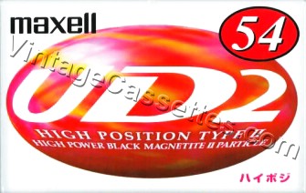 Maxell Maxell UD2 "L" 1997–98 Type II Cassette Tape