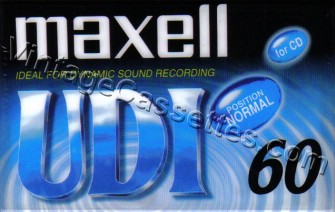 Maxell Maxell UDI 2002–05 Type I Cassette Tape