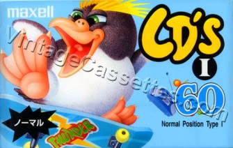 Maxell Maxell CD's I "J" 1995–96 Type I Cassette Tape