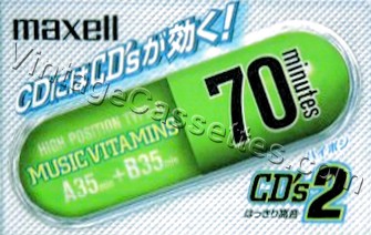 Maxell Maxell CD's2 "N" 2000–01 Type II Cassette Tape