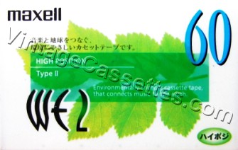 Maxell Maxell WE2 1999 Type II Cassette Tape