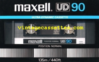 Maxell Maxell UD Type I US/EUR Market 1982–83 Type I Cassette Tape