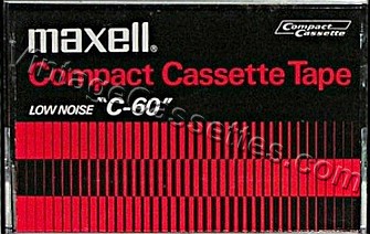 Maxell Maxell Low Noise C-60 1970–71 Type I Cassette Tape