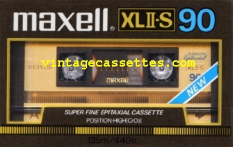 Maxell Maxell XLII-S Type II USA Market. 1984 Type II Cassette Tape