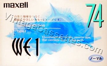 Maxell Maxell WE1 1999 Type I Cassette Tape