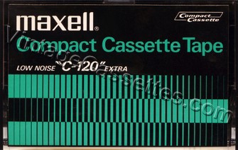 Maxell Maxell Low Noise Extra C-120 1970–71 Type I Cassette Tape