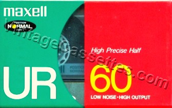 Maxell Maxell UR 1992–93 Type I Cassette Tape