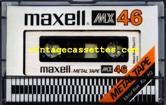 Maxell Maxell MX 1977–79 Type IV Cassette Tape