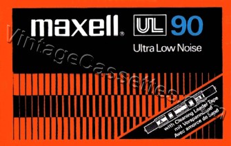 Maxell Maxell UL 1980–82 Type I Cassette Tape