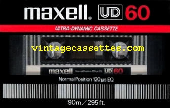Maxell Maxell UD 1980–82 Type I Cassette Tape