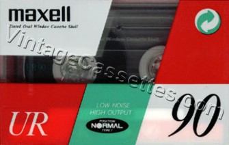 Maxell Maxell UR 1991–93 Type I Cassette Tape