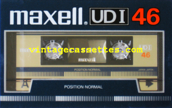 Maxell Maxell UDI 1985–87 Type I Cassette Tape