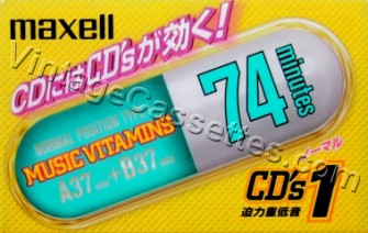 Maxell Maxell CD's1 "N" 2000–01 Type I Cassette Tape