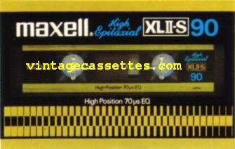 Maxell Maxell XLII-S Type II Japan Market. 1980–82 Type II Cassette Tape